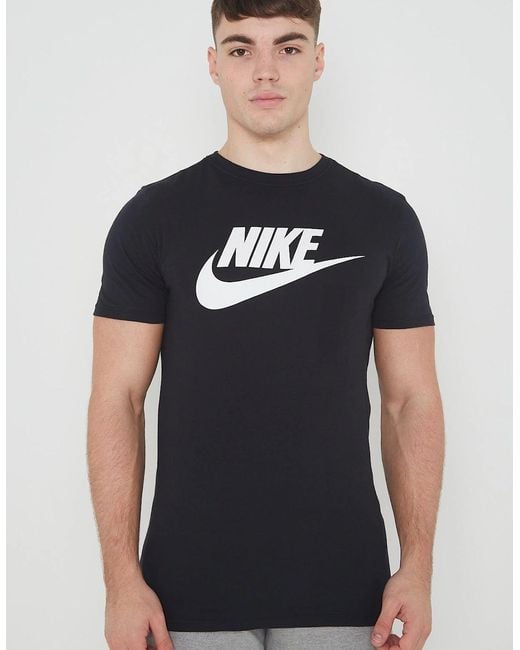 Nike Black Futura Icon T Shirt for men