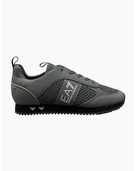 EA7 Black Laces Trainer for men