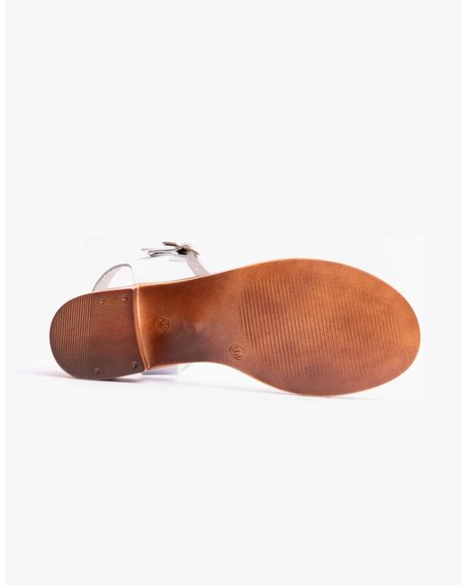 Hush Puppies White Gabby Sandals