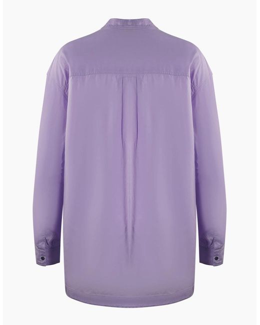 Parajumpers Purple Nevaeh Techno Casual Shirt