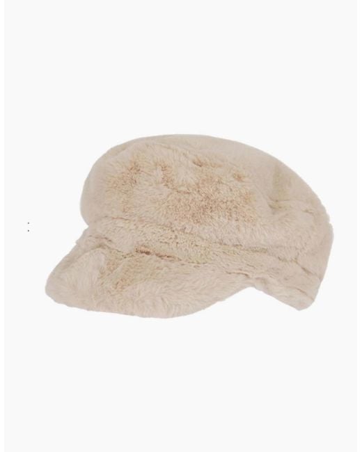 Nooki Design Brown Apollo Faux Fur Cap