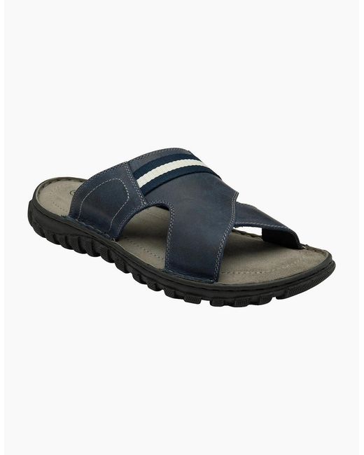 Lotus Blue Bastion Sandals for men