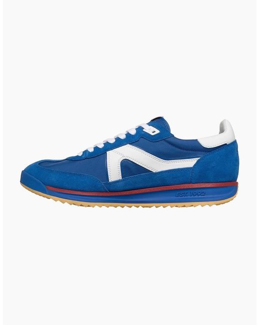 Skechers Blue Skx 92 Spective Leather /Multi Trainers for men