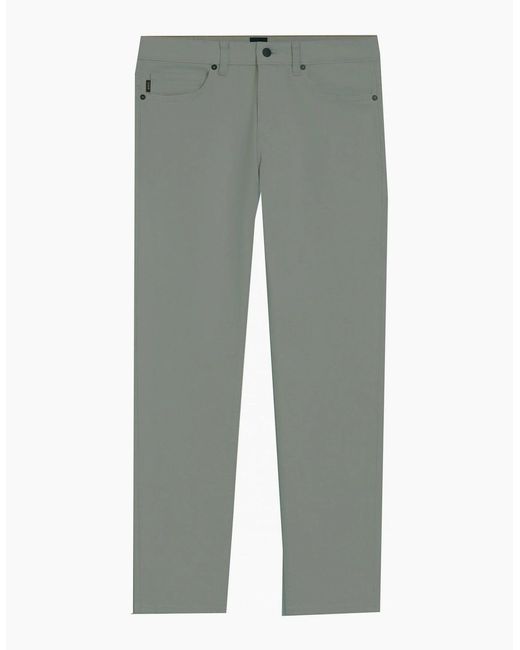 Boss Gray Delaware Slim Fit Jeans for men