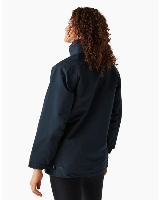 Regatta Blue Professional Great Outdoors /Ladies Waterproof Zip Up Jacket