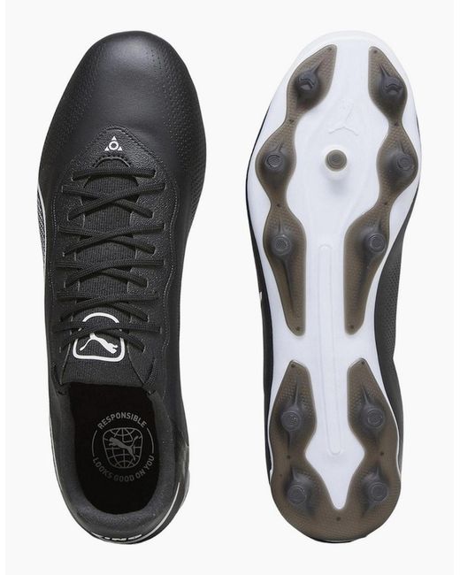 PUMA Black King Pro Fg Football Boots for men