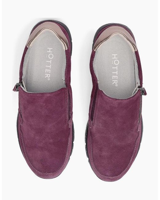 Hotter Purple Skyla Trainers