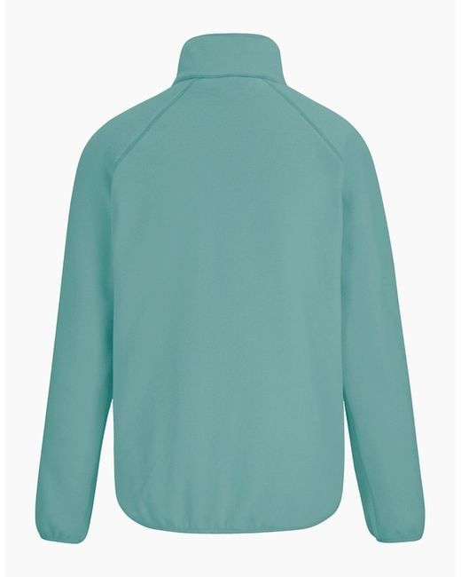 Regatta Green Ladies Frankie Quarter Zip Fleece Top