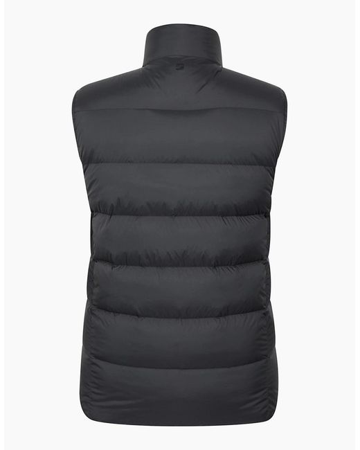 Mountain Warehouse Black Stratus Down Packable Gilet for men