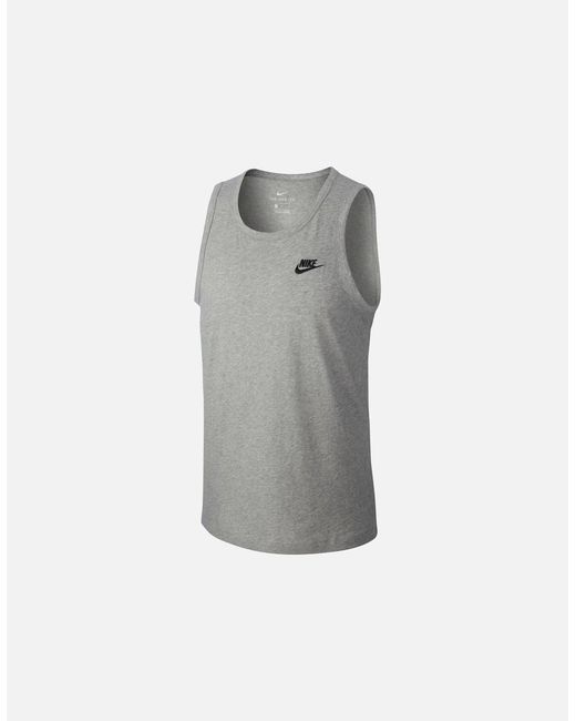 Nike Gray Core Tank Top for men