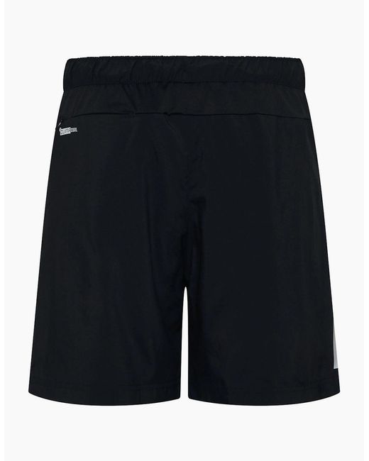 Adidas Black Tech 3-Stripes Shorts for men