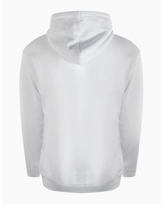 Love Moschino Gray Box Logo Hoodie for men