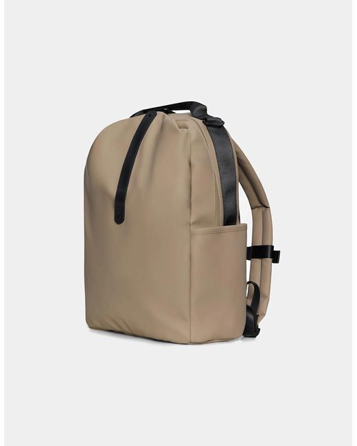 Rains Natural Clip Front Backpack