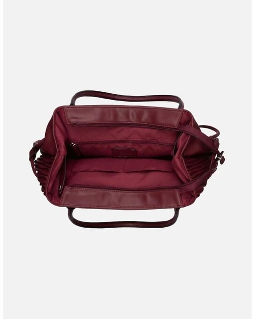 Gabor Red Granada Wave Shopper Shoulder Bag