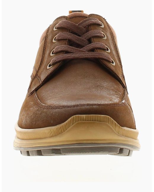 Hush Puppies Brown Shoes Casual Adam Leather Uk Size for men