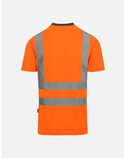 Regatta Orange Professional Hi-Vis Safety T-Shirt for men