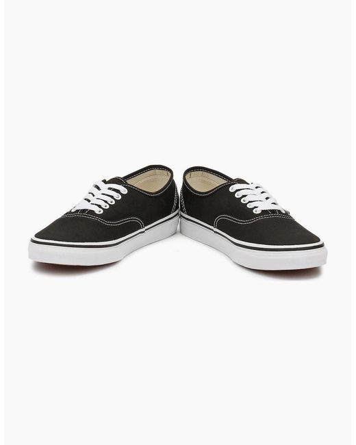Vans Black Authentic Canvas Trainers
