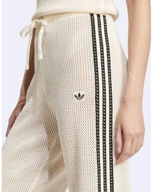 Adidas Natural Originals Premium Crochet Track Pants