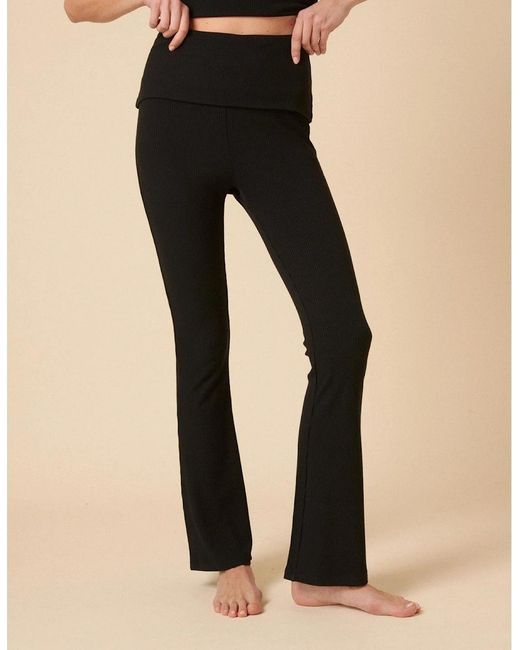 Nobody's Child Natural Rib Yoga Trousers