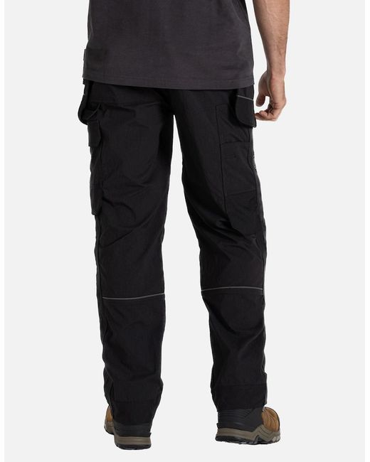 Craghoppers Black Sheffield Holster Stretch Work Trousers for men