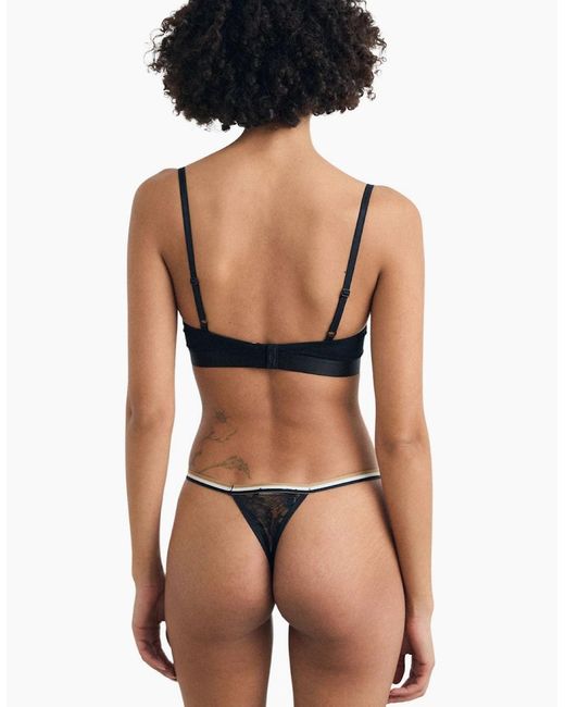 Boss Black 3-Pack Stripe Lace Strings
