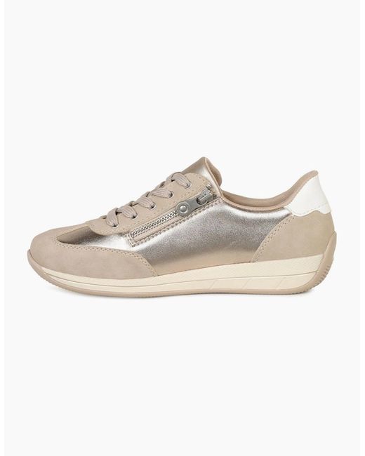 Rieker White Honor Trainers