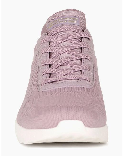 Skechers Purple Bobs Squad Chaos Slip