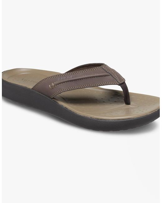 CROCSTM Brown 209332-206 Yukon Vista Ii Lr Flip-Flops Espresso for men