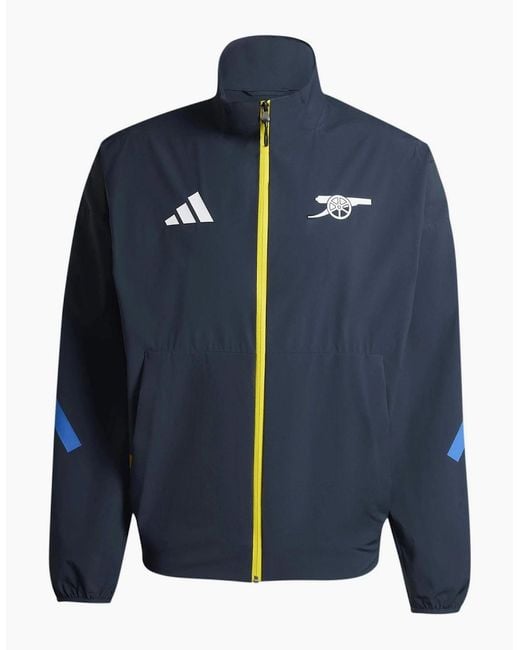 Adidas Blue Afc Anth Jkt for men