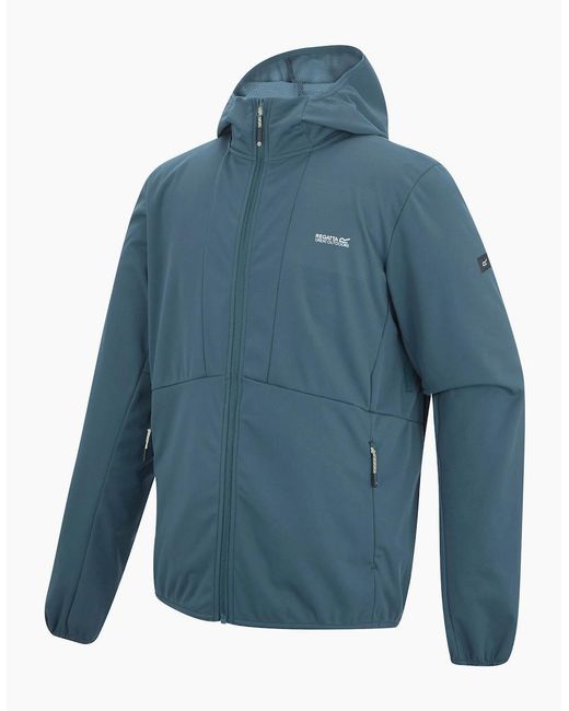 Regatta Blue Tredmoor Soft Shell Jacket for men