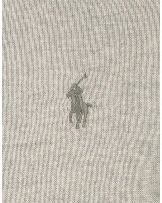 Ralph Lauren Gray Slim Fit Cotton Jumper for men