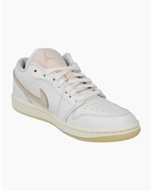 Nike White Air Jordan 1 Low Se Trainers Hv5157 100