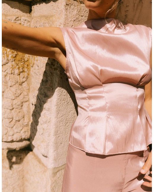No Emotions UK Pink The Gigi Top