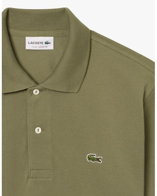 Lacoste Natural Classic Fit.12.12 Short Sleeve Polo Shirt for men