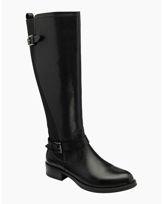 Ravel Black Eildon Knee High Boots