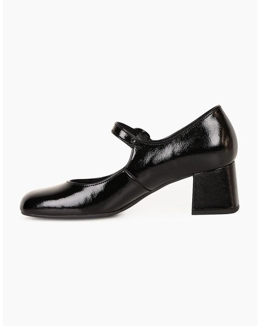 Gabor Black Glam Court Shoes