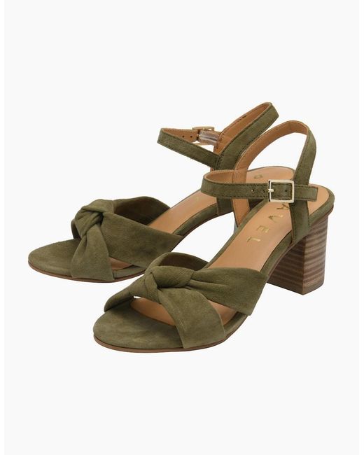 Ravel Metallic Balne Heeled Sandals
