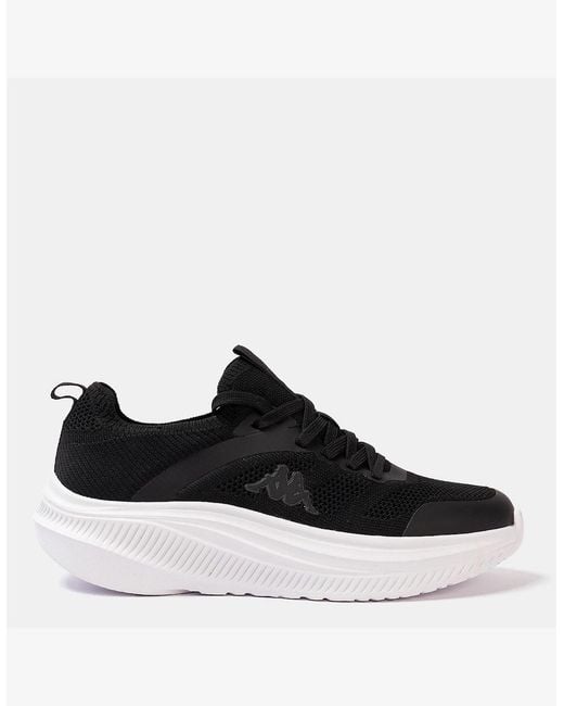 Kappa Black Knit Trainers for men