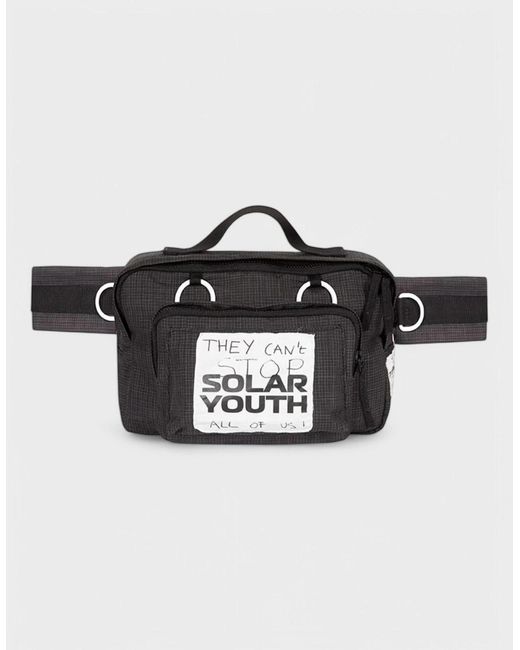 Raf Simons Black Eastpak Waist Bag Loop for men