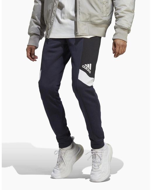 Adidas Gray Ess Colour Block Jogger for men