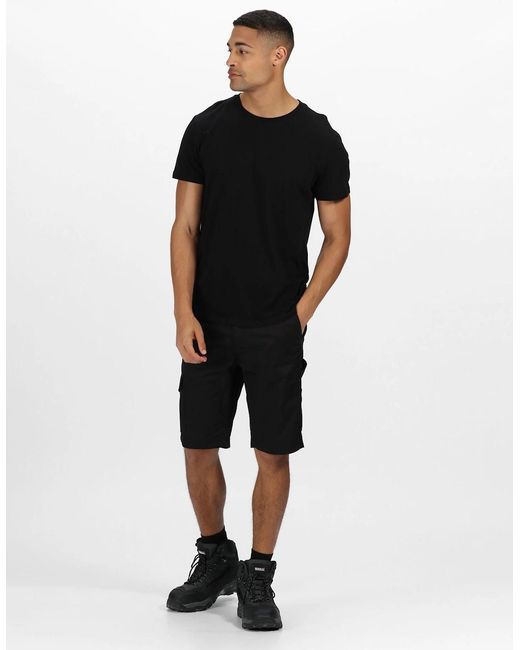 Regatta Black Professional Cargo Shorts for men
