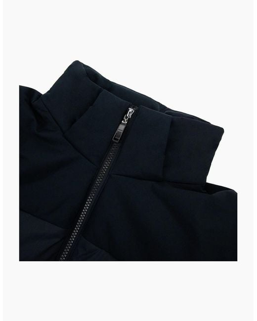 Boss Blue Hamar1 Logo Detail Down Jacket 402 for men
