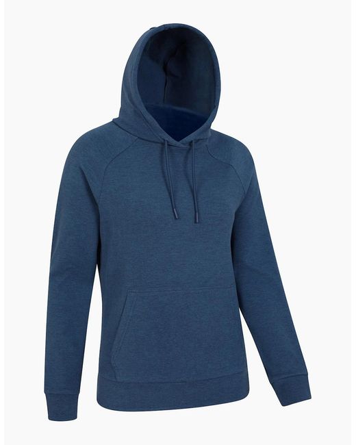 Mountain Warehouse Blue Ladies Strath Soft Touch Hoodie