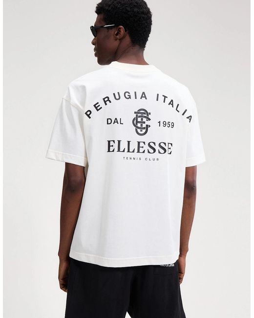 Ellesse White Dal 1959 Tee for men