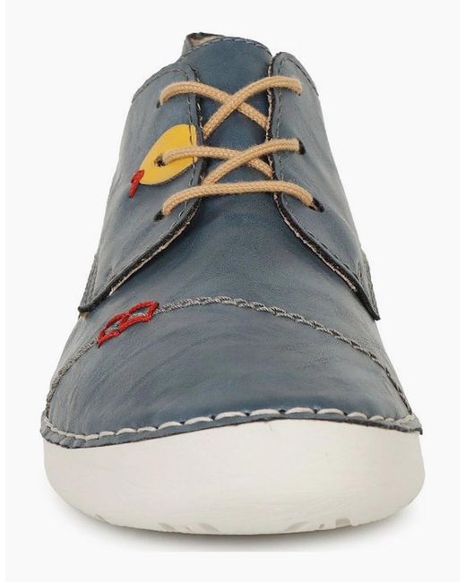 Rieker Blue Content Shoes
