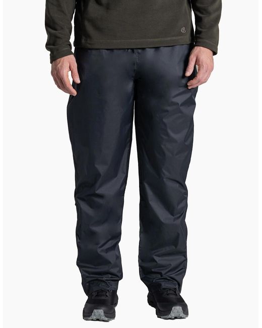 Craghoppers Gray Adult Expert Ii Packable Waterproof Trousers for men