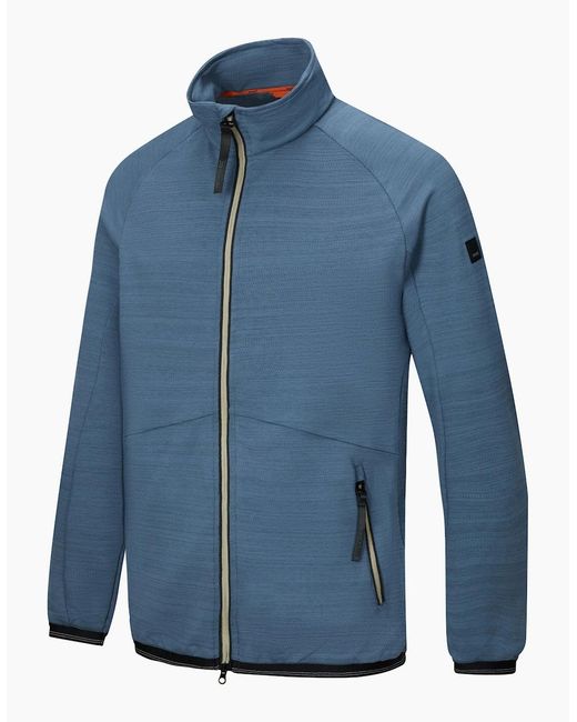 Regatta Blue Malton Full Zip Fleece Jacket for men
