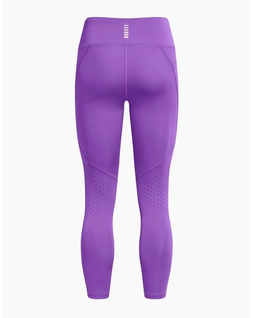 Under Armour Purple Fly Fast Ankle Legging