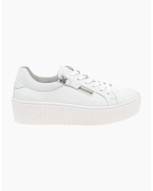 Gabor White Dolly Trainers
