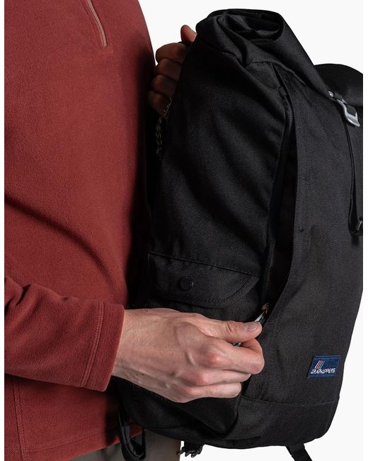 Craghoppers Black Classic Kiwi Ii Roll Top 20L Backpack